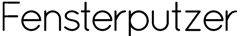 Fensterputzer Logo Sticky